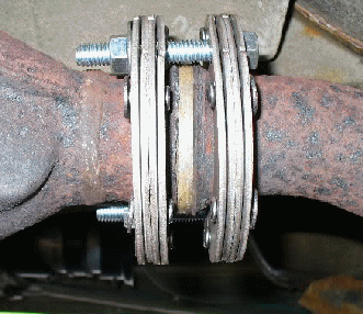  Exhaust Pipe on Version Of Replaceable Exhaust Pipe Flange Between Cat And Down Pipe