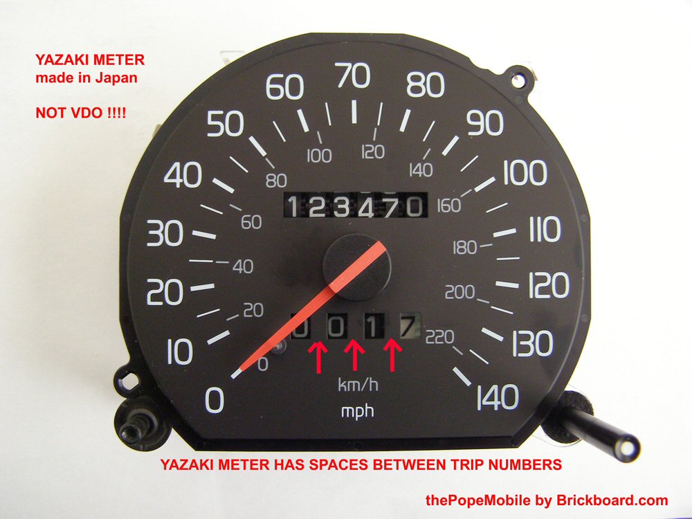 Yazaki Speedometer