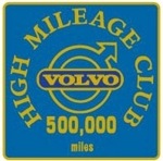 Gold Class High Mileage Club Badge