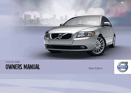 Volvo S40 V40 Owners Manual