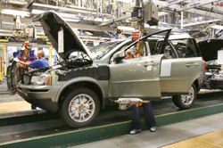 Volvo car production today