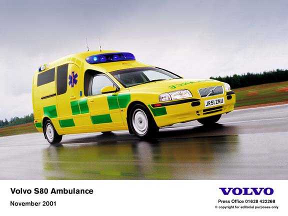 VOLVO S80 AMBULANCE