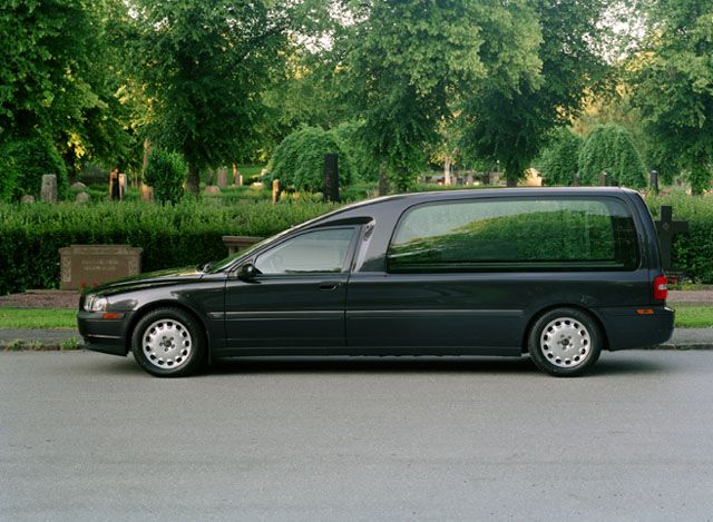 The S80 5door hearse is another product made by Volvo Cars in partnership