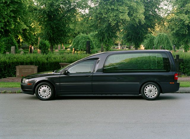 The S80 5door hearse is another product made by Volvo Cars in partnership 