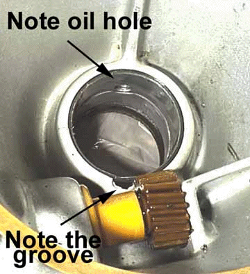 AW70 Tailshaft Bushing Orientation