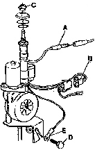 Power Antenna Motor Removal