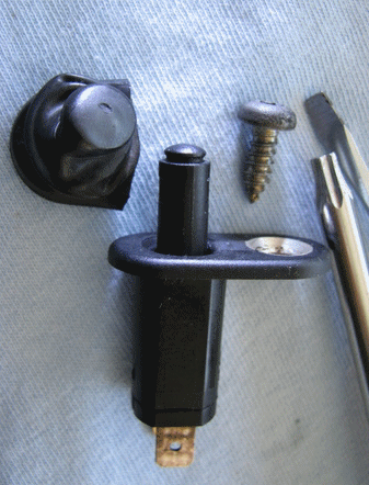 Tool needed t25 torx or phillips driver, small flat tip screw driver. Note rubber cover is torn.