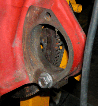 Drive Plate Position at Starter Opening
