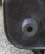 Fuel Door Stops Made From Vacuum Hose