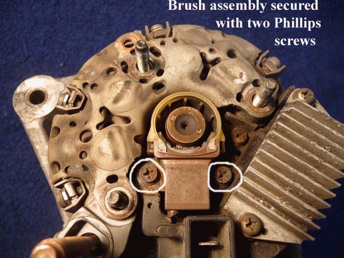 Denso Alternator Repair Kit For Dodge Caravan 2001-2006 3.3L/3.8L - Brush & Bearing Set