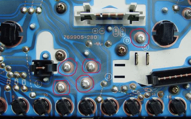 140 MPH Speedometer Connections