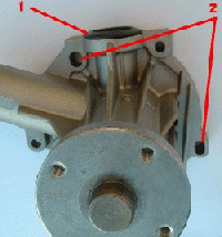 Water Pump Seal and Elongated Bolt Holes