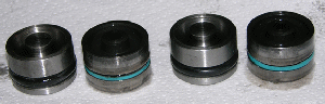 Old and New Pistons and Seals