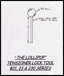 Timing Belt Tensioner Lock Tool