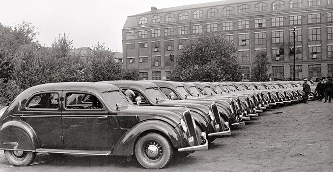 Volvo Police PV36 Cars