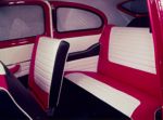 Interior of the 1957 PV444LS for the USA market