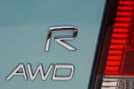 Volvo R AWD Badge