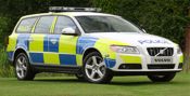 New Generation Volvo V70 Police Car