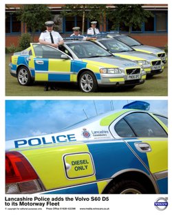 Lancashire Police Volvo S60 D5