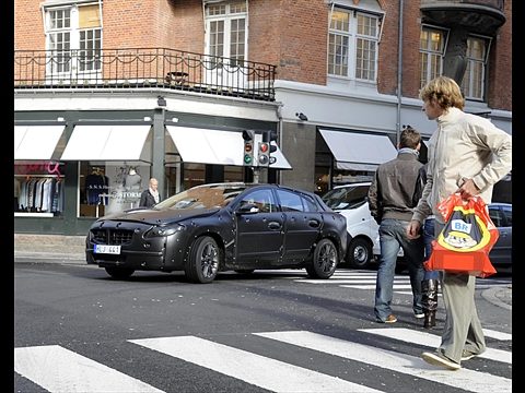 Volvo S60 Prototype used in safety tests