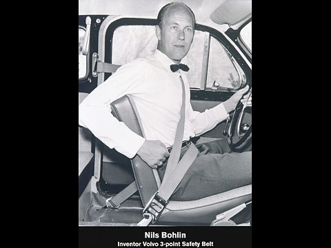 What year was the seat belt invented?