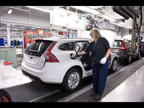 Volvo V60 Starts Production